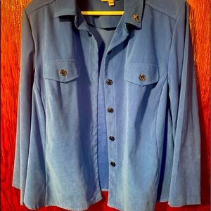 SOFT beautiful elegant jacket with shoulder pads